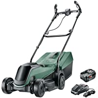 Los mejores  - Bosch CityMower 18 - Cortacésped con 1 Batería- Sistema de 18 V- Ancho-Alto de Corte 34-30 a 60 mm- en una Caja